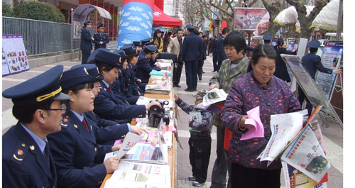 工商人員街頭受理市民消費投訴