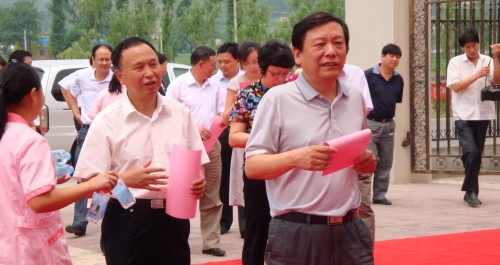 省計(jì)生委來洛南評估綜合改革示范縣創(chuàng)建工作