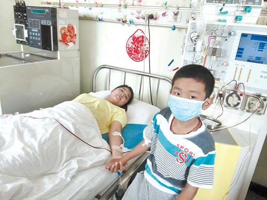 采集造血干細(xì)胞第一天，小天宇來(lái)給我加油打氣！采集造血干細(xì)胞第一天，小天宇來(lái)給我加油打氣！