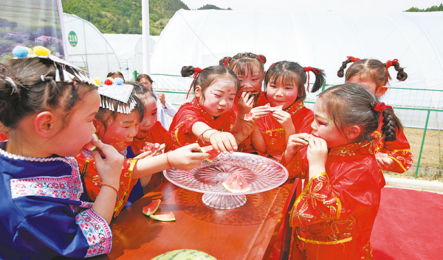 古城西瓜上市 鄉(xiāng)村煥發(fā)活力