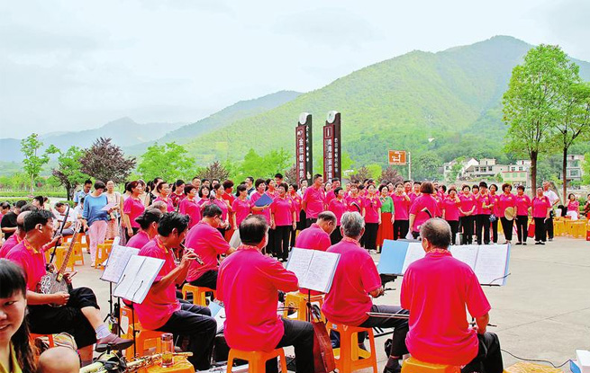 商南縣金絲峽鎮積極整合公共文化資源