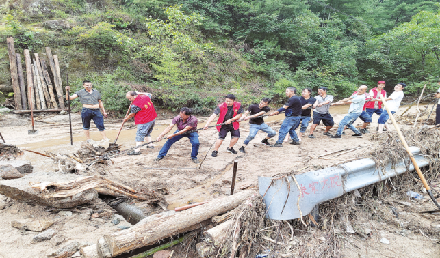 營(yíng)盤(pán)鎮(zhèn)干群合力渡難關(guān)